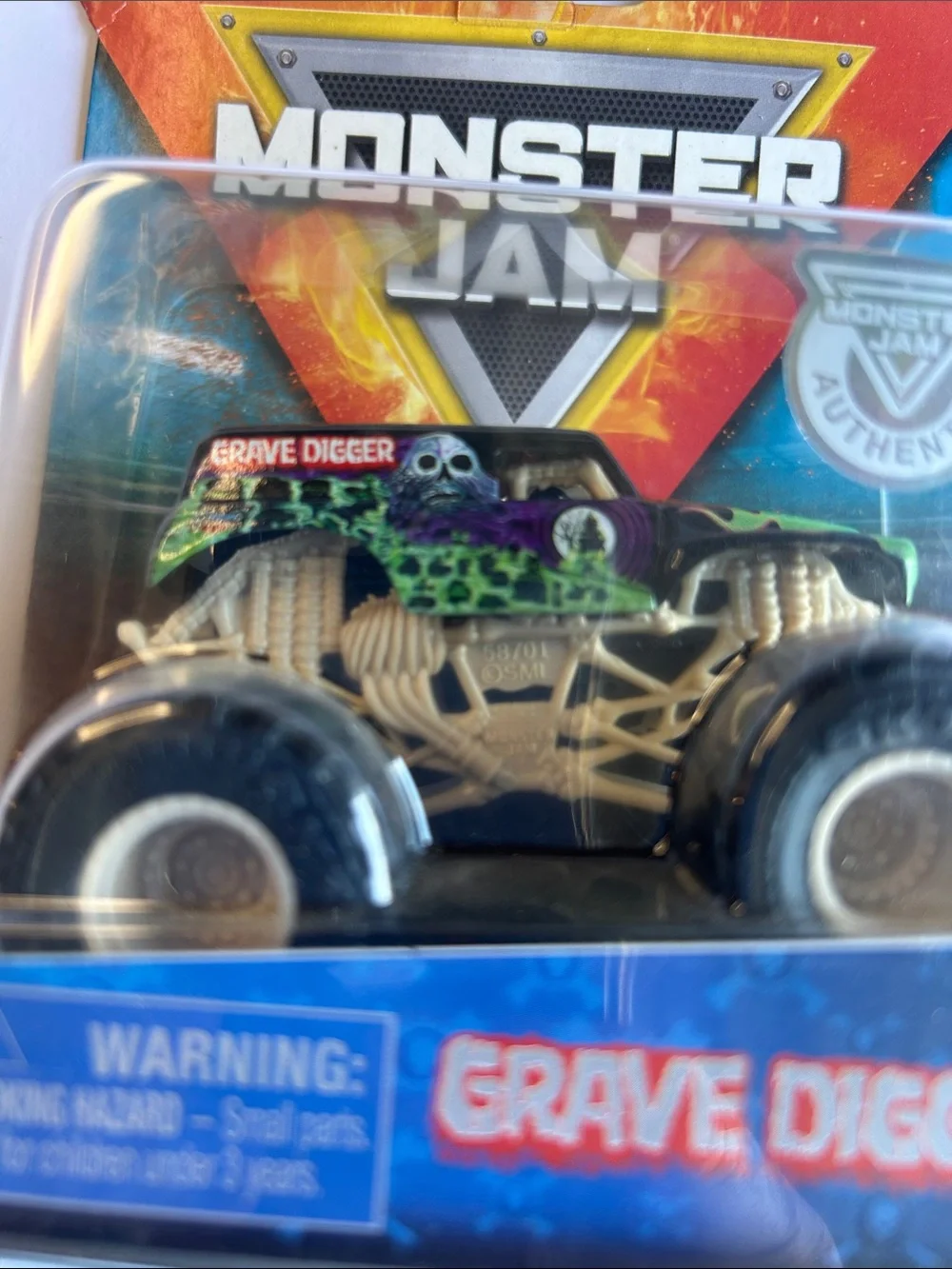 Monster Jam Grave Digger Monster Truck - Green and Black